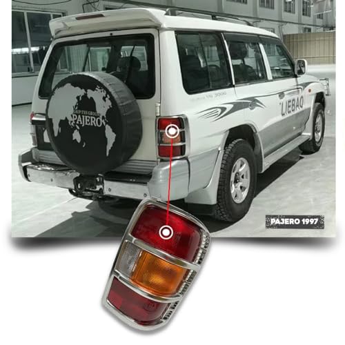 CG94 - FANALE POSTERIORE | MIT. PAJERO 97 CORNICE CROMATA