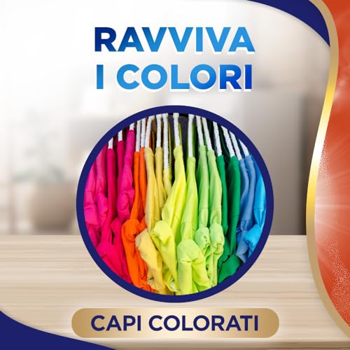 Lip Woolite Detersivo Lavatrice Capi Colorati 25 Lavaggi, 1 Flacone da 1500 ml di Detersivo Lavatrice Liquido Capi Colorati con Cheratina