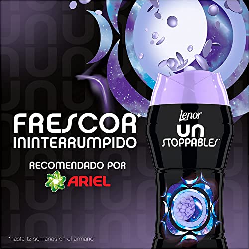 LENOR, Unstoppable - Perle di profumo per abbigliamento, 93 lavaggi, perline ammorbidenti per vestiti, fragranza Dreams, 1 pezzo (confezione da 6)