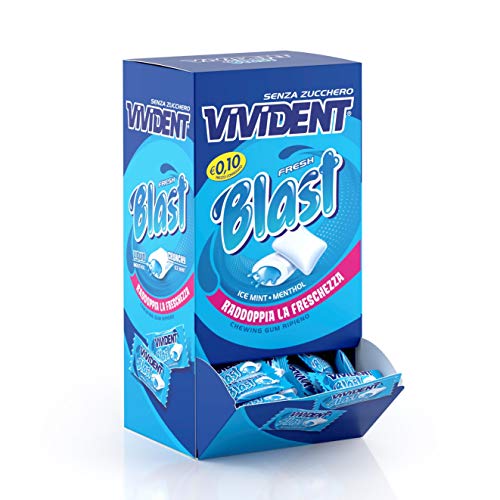Vivident Gomme da Masticare senza Zucchero, Ripieno
