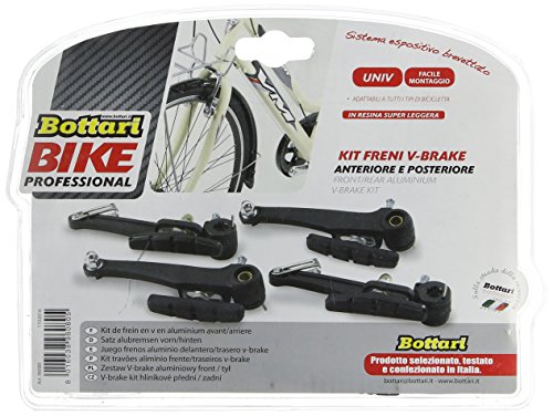 Bottari 96080 Kit Freni Anteriore e Posteriore per Biciclette, blu