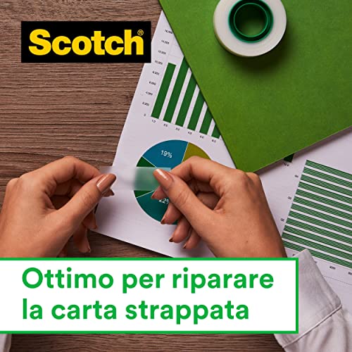 Scotch Magic 810 - Nastro invisibile, confezione da 6