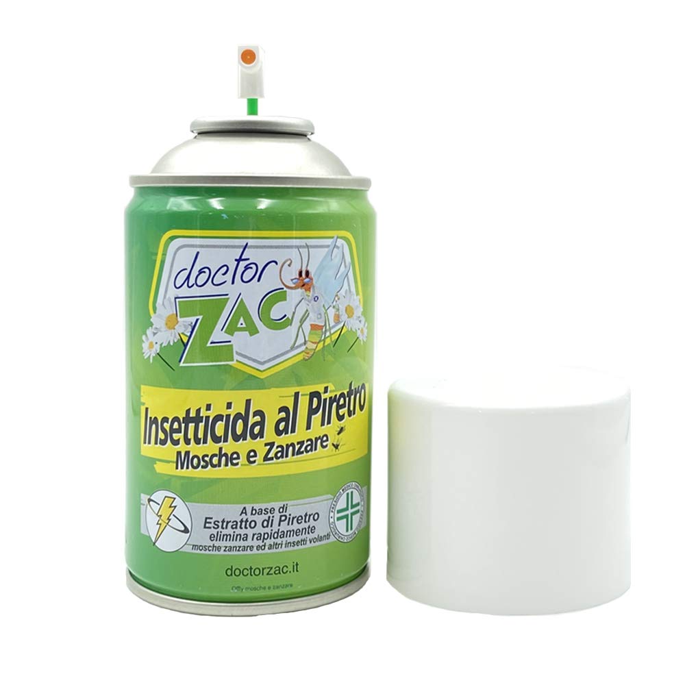 Doctor Zac Offly Insetticida Repellente Insetti Zanzare Al Piretro 250ml