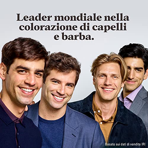 Just For Men Colorante in Gel, Tinta Capelli Uomo, Colore Castano