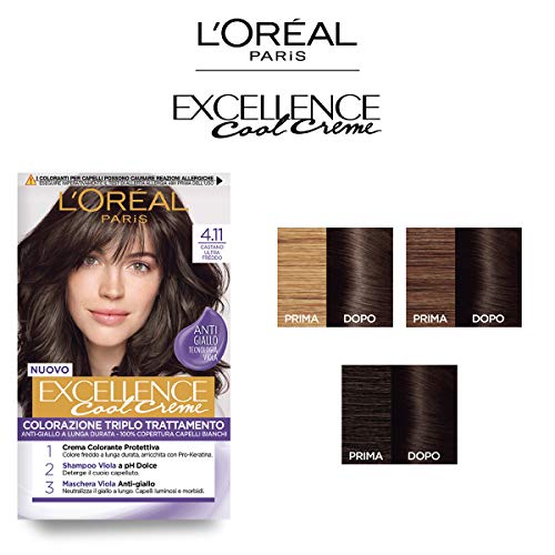 L'Oréal Paris Tinta Capelli Excellence Cool Creme,
