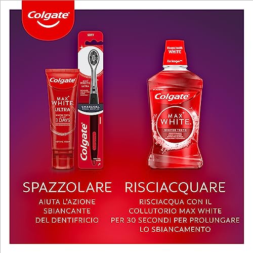 Colgate Dentifricio Sbiancante Max White Ultra Active
