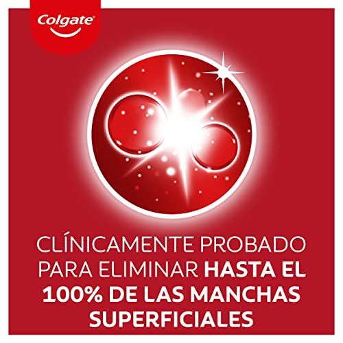 Colgate Max White One Dentifricio 12 x 75 ml, formula clinicamente testata, rimuove fino al 100% delle macchie superficiali, denti 1 tono più bianco in 1 settimana