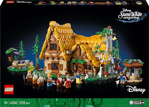 LEGO Disney Princess Elsa Ice Palace Giocattolo Presente, Blocchi, Ragazze, Ragazze, Bambini, 5, 6, 7, 8, Studenti delle Scuole Elementari, Elsa, Anna, Snow