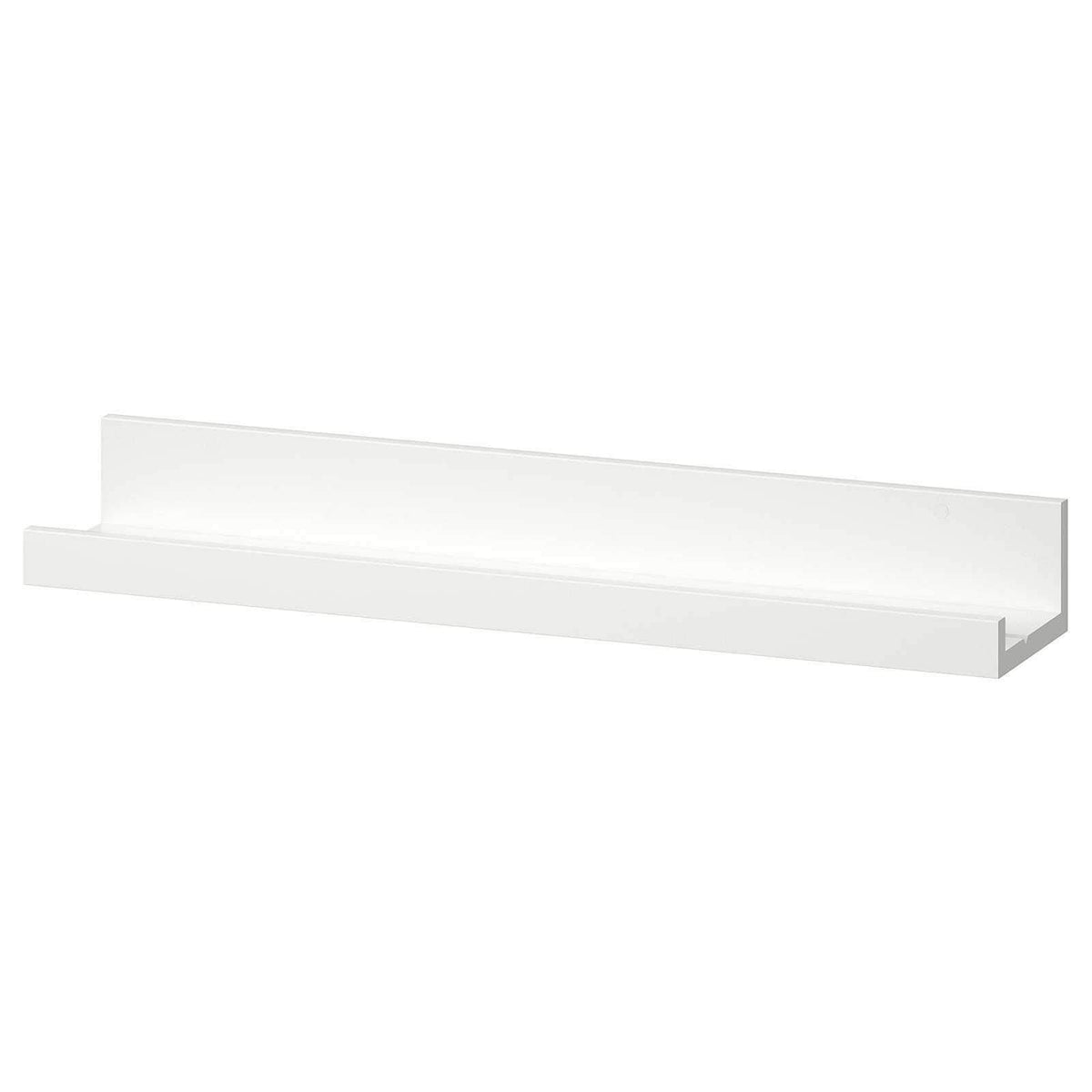Ikea Mosslanda - Scaffale per foto da cucina, ufficio, 55 cm, colore: Bianco