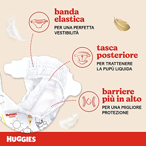 Huggies Extra Care Bebè, Pannolini, Ultra assorbente