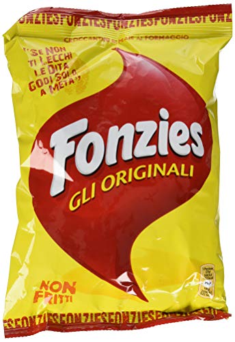 Set 24 FONZIES Patatine Originali Gr100 117439 Snack E Merenda Salata