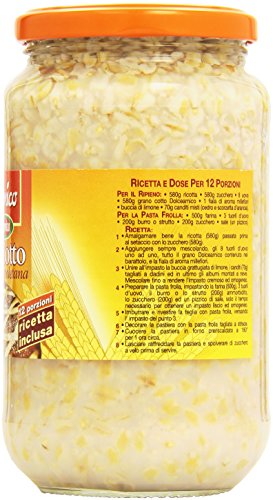 D'Amico - Dolce Amico, Grano Cotto Per Pastiera Napoletana - 8 pezzi da 580 g [4640 g]