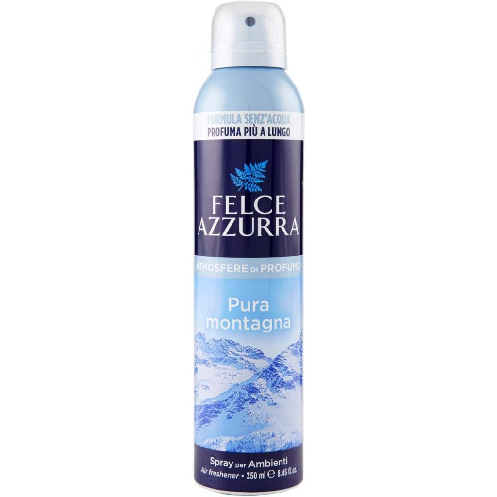Felce Azzurra Pura Montagna - Deodorante Ambienti, 24 confezioni da 250 ml