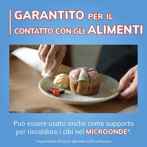 Foxy Tornado | Asciugatutto | 1 rotolo | 250 strappi | Rotolo 3 veli universale | Carta 100% certificata FSC® | Confezione 100% riciclabile