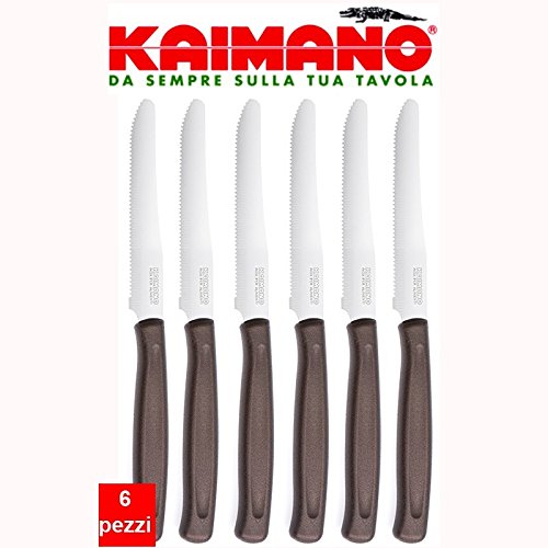 Kaimano COLTELLI DINAMIK CONF. 6 PZ. MARRONE