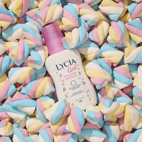 Lycia Deodorante Vapo Girl, Deodorante per Bambine e Ragazze, 75ml