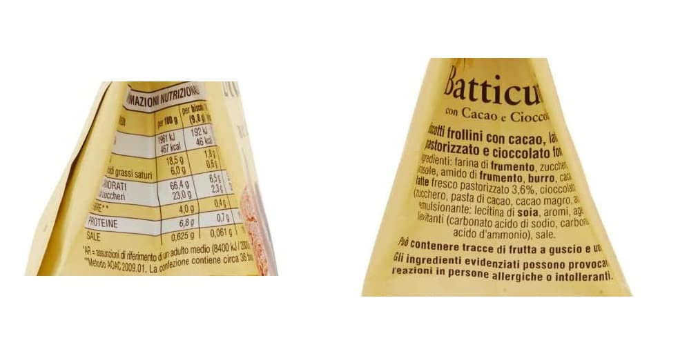 Mulino Bianco Batticuori (350g) - 4 Pacchi da 350 g - [1,4 Kg]