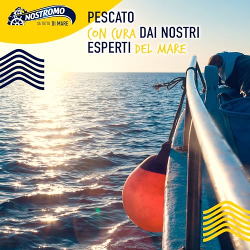 Nostromo - Tonno all'olio di oliva, 30 lattine da 70gr. Formato scorta da 10 confezioni. Fonte di proteine, senza conservanti.