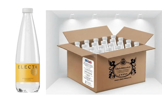 CG94 Acqua Electa Naturale Oligominerale Ferrarelle | 24 Bottiglie da 0,5 L | Confezione Global Dream