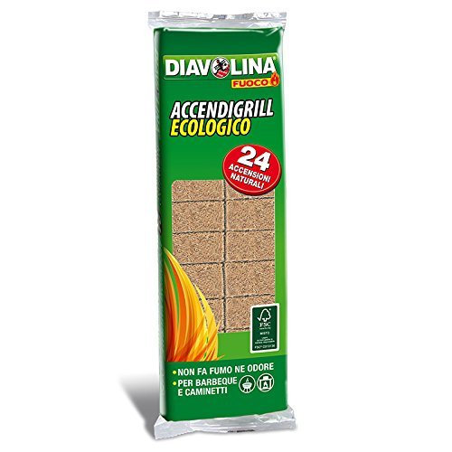 DIAVOLINA ACCENDIGRILL ECOLOGICA 24 CUBI