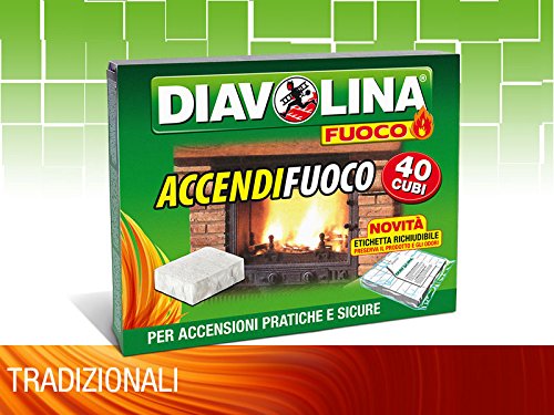 DIAVOLINA ACCENDIFUOCO 40 CUBI