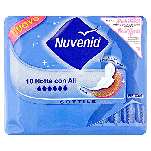 Nuvenia Assorbenti Notte con ali da 10 pezzi