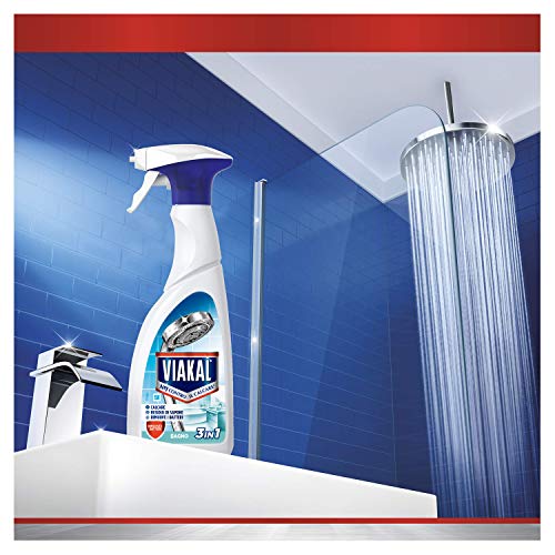 Viakal Anticalcare, Detersivo Spray per Bagno, 1 bottiglia da 500 ml,