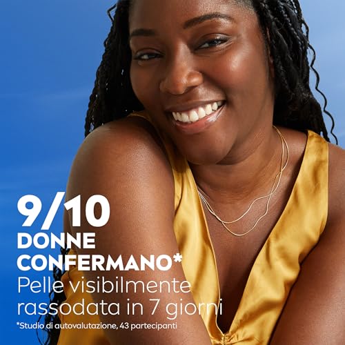 NIVEA Latte Corpo Rigidità Q10 48H (1 x 625ml) — Latte corpo idratante arricchito con Co-Enzima Q10 & Vitamina C — Crema idratante rassodante per il corpo per pelli normali