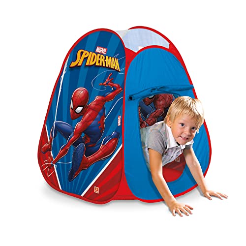Mondo Toys - Spiderman Pop-Up Tent - Tenda da gioco per bambino / bambina - easy to open - borsa per trasporto INCLUSA - 28427