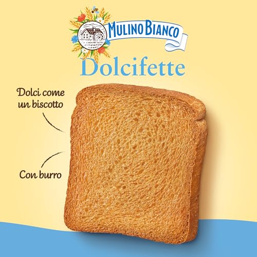 Mulino Bianco Fette Biscottate Dolcifette, 315g