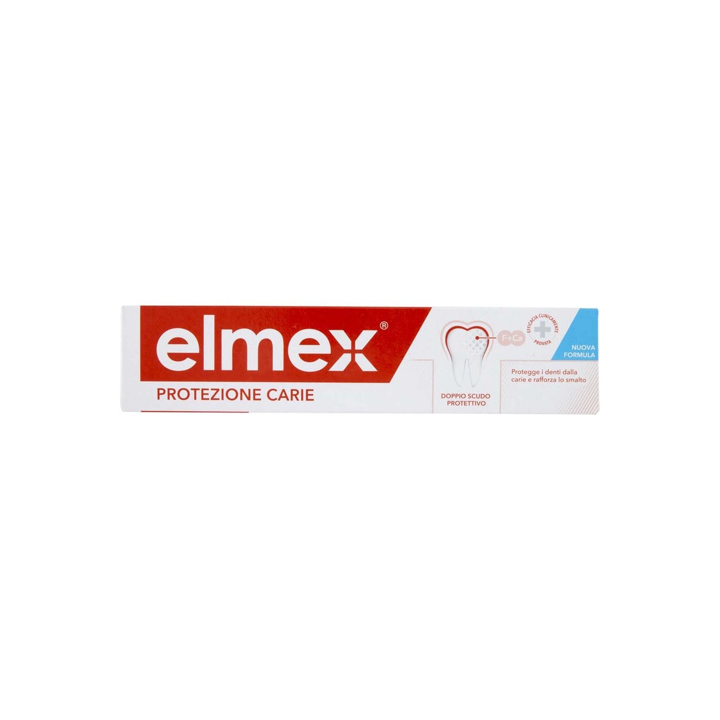 Elmex dentifricio Protezione Carie doppio Scudo Protettivo, 75ml