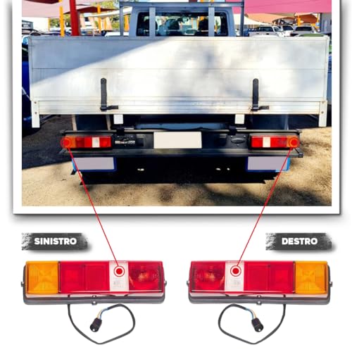 CG94 Lente Posteriore Compatibile F. Transit 86> Versione Pick-UP DX=SX