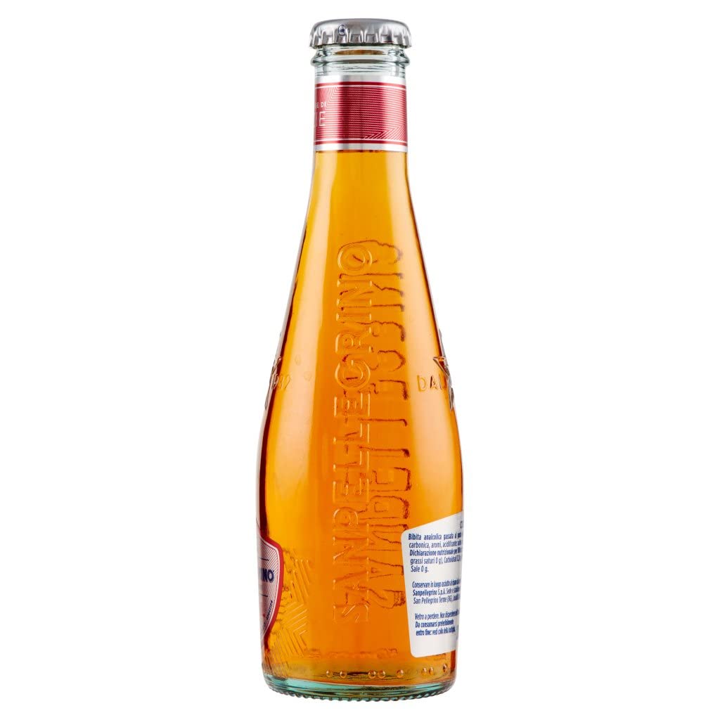 24 bottiglie per cocktail soda 20 cl San pellegrino Cocktail Ginger bitter Zenzero