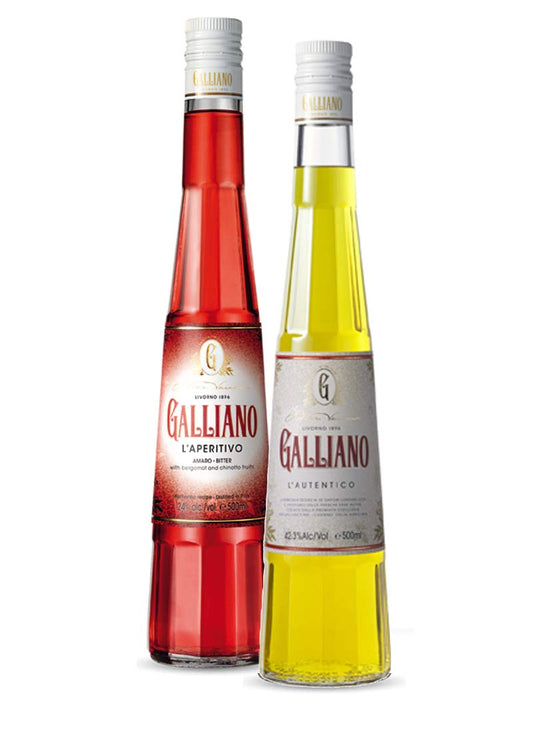 Galliano di Liquori Galliano l'Aperitivo e l'Autentico - 2 Bottiglie