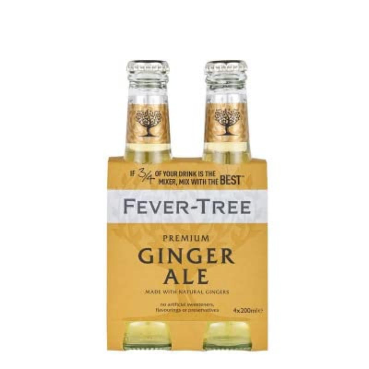 Fever Tree Ginger Ale In Vetro, 200ml