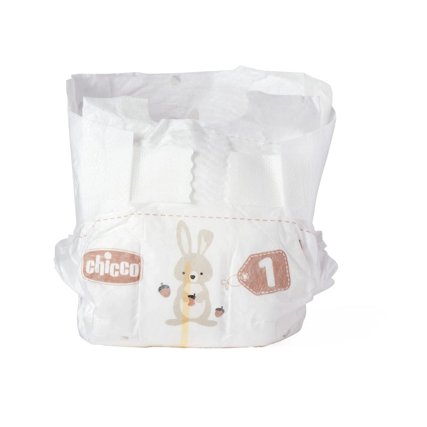 Chicco Airy Ultra Fit&Dry New Born Taglia 1 Pannolini per Bimbi 2-5 kg, 27 Pezzi