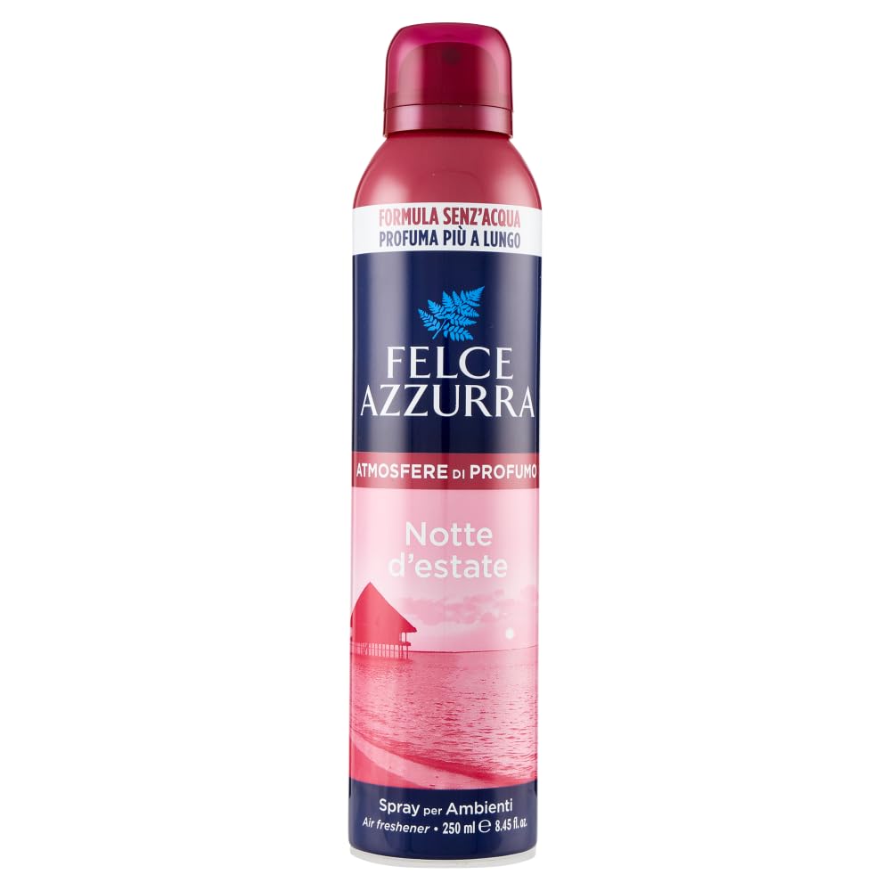 10 confezioni di test Felce Azzurra Deodorante Ambienti, deodorante spray per ambienti, 250 ml