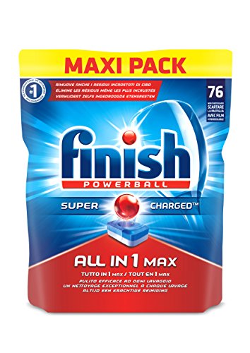 Finish All in One Max Pastiglie per Lavastoviglie