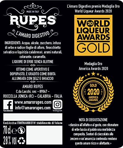 RUPES Bitter L'Amaro Digestivo - 700 ml