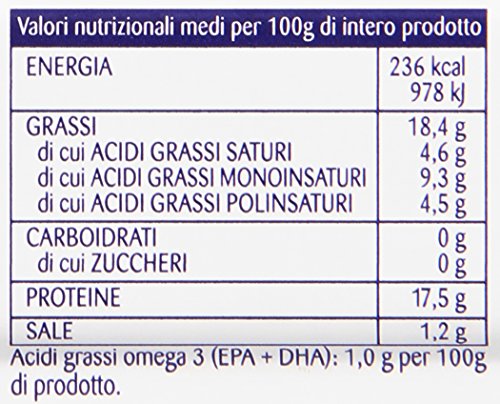 Rio Mare Filetti di Sgombro Grigliati al Naturale, Ricchi di Omega 3, 7 Lattine da 120 g