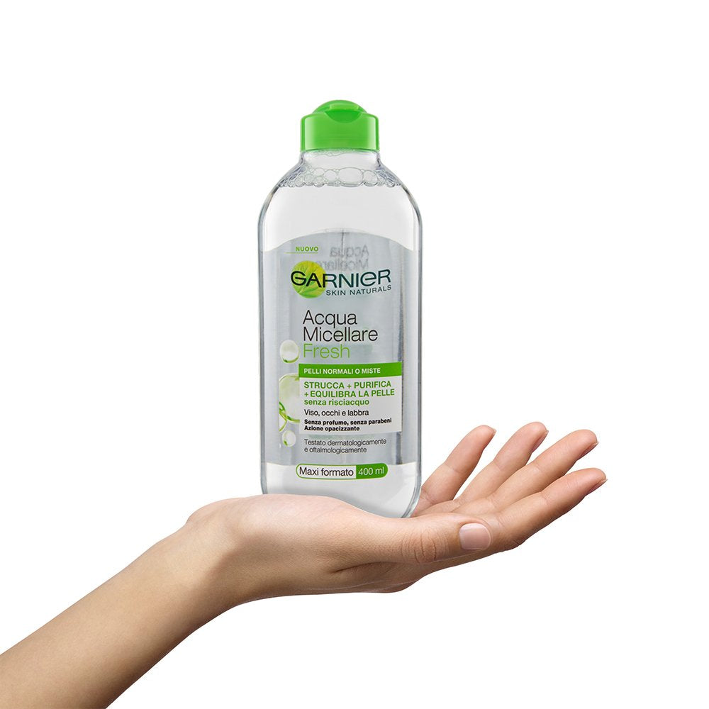 Garnier Acqua Micellare Fresh per Pelli Normali o Miste, 400 ml