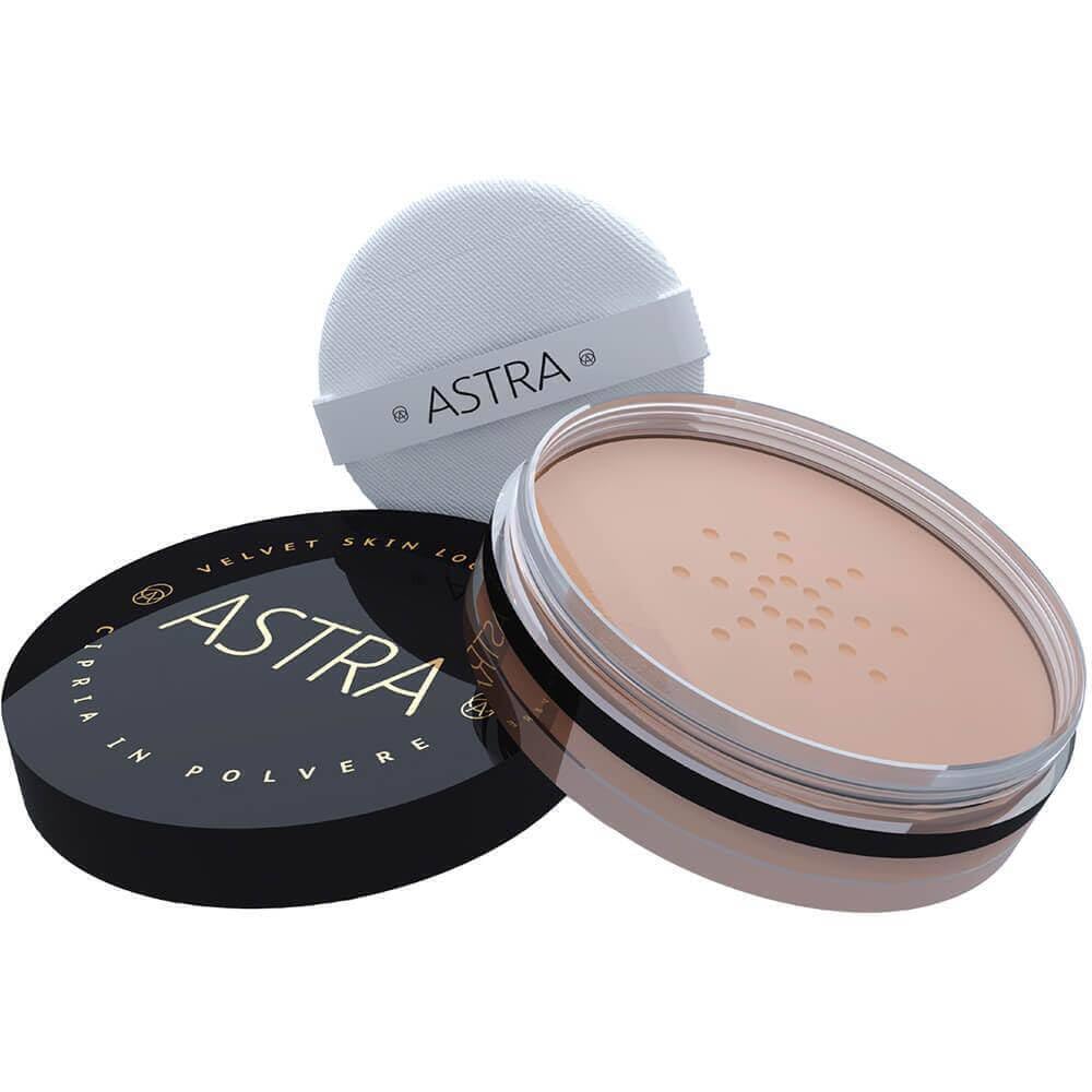 ASTRA Velvet skin loose polvere di riso cipria trasparente