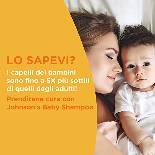 Johnson's Baby, Shampoo Senza Coloranti Solfati Alcol e Sapone, Non Più Lacrime
