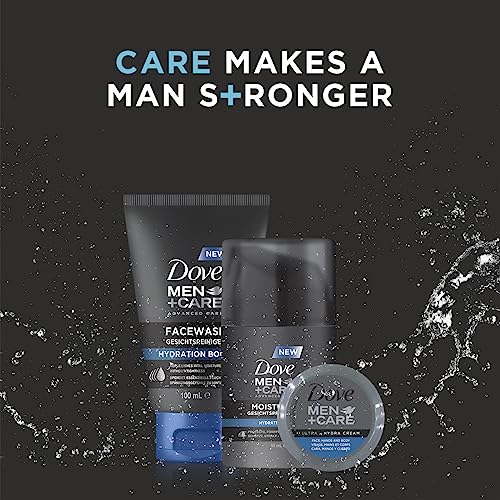 Dove Men+Care Ultra Hydra Cream – Effetto idratante per viso, mani, corpo, adatto a tutti i tipi di pelle, 150 ml