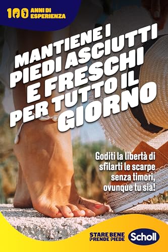 Scholl ExpertCare, Deodorante Piedi Spray con Tecnologia Attiva