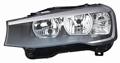 FARO DEPO H7-H7 C/MOTORE ELETTRICO PARABOLA NERA B. SERIE X3 F25 06-'14>08-'17 - DX