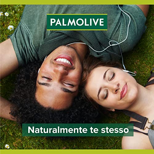 Palmolive, Bagnoschiuma Naturals, Bagnodoccia Crema Per Il Corpo Con Latte e Mandorla, Idrata Tutti I Tipi Di Pelle Con La Sua Formula Delicata Per Una Pelle Soffice