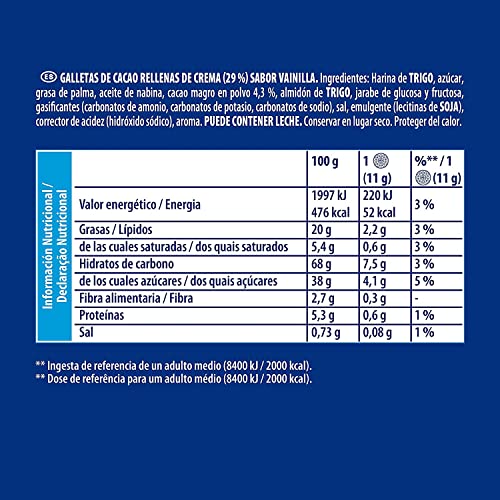 Oreo Original | Expositor 20 Unidades de 66g