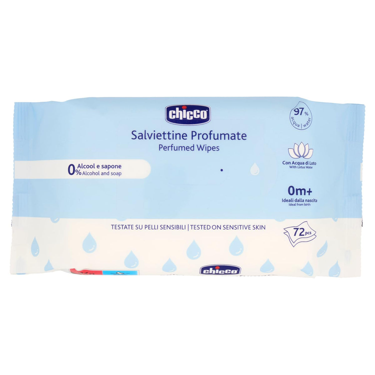 Chicco salviettine profumate 0m+ 72 pz