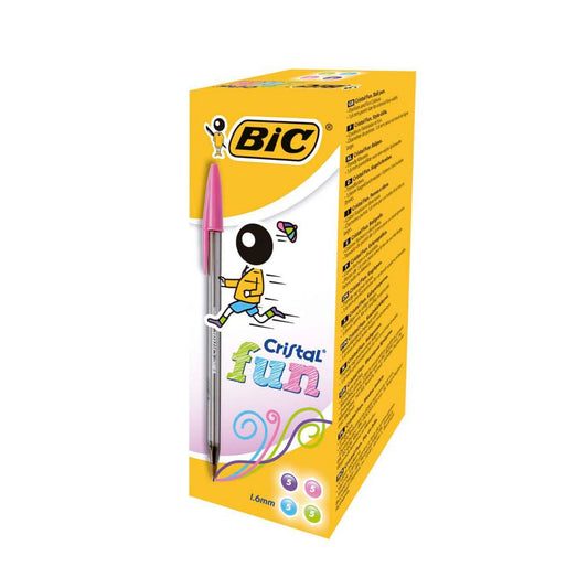 BIC assortiti penna a sfera Cristal, 1.6 mm, confezione da 20 pezzi